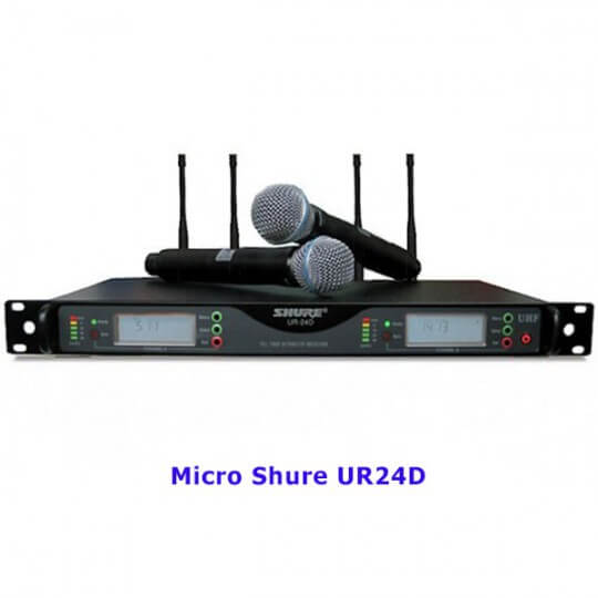 Micro Shure UR24D