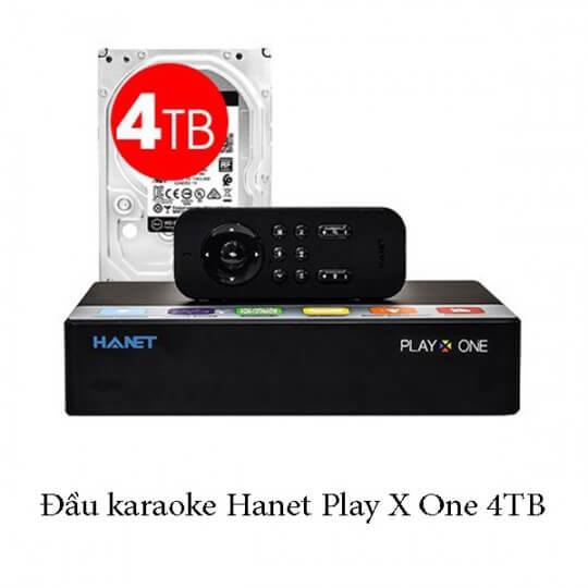 Đầu karaoke Hanet Play X One 4TB