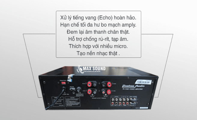 Amply Boston 1100 sở hữu nhiều ưu điểm chinh phục người dùng