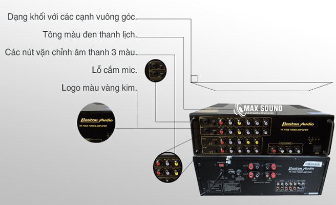 Amply Boston 1100 thiết kế thanh lịch