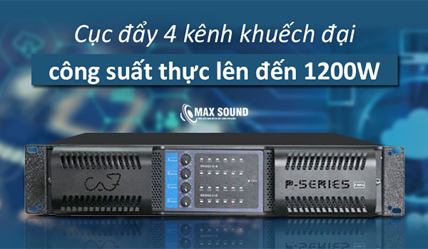 Cục đẩy CAF P48 Pro xử lý âm thanh chuẩn xác