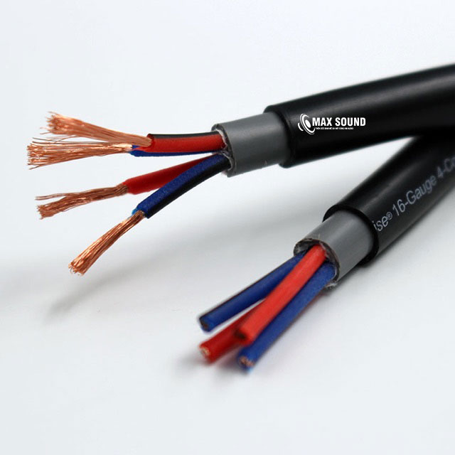 Dây loa 4 lõi được dùng nhiều cho dàn âm thanh công suất lớn