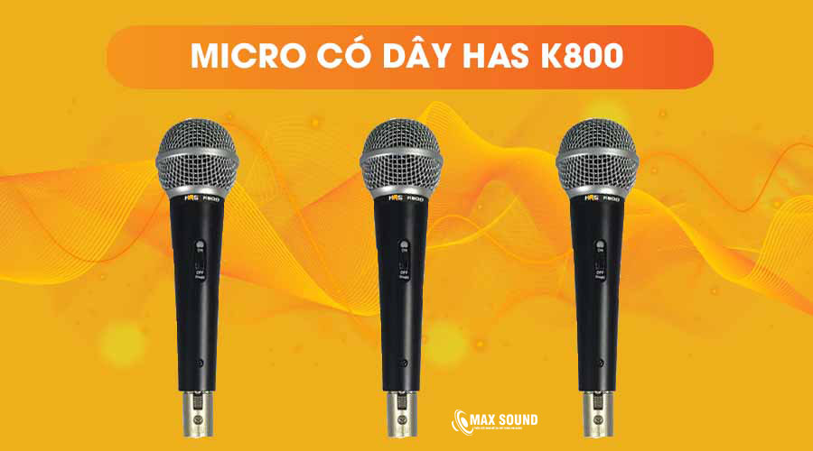 Mic hát có dây được đánh giá cao về chất lượng âm thanh
