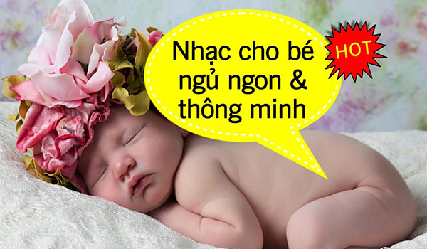 Âm nhạc giúp bé ngủ ngon hơn