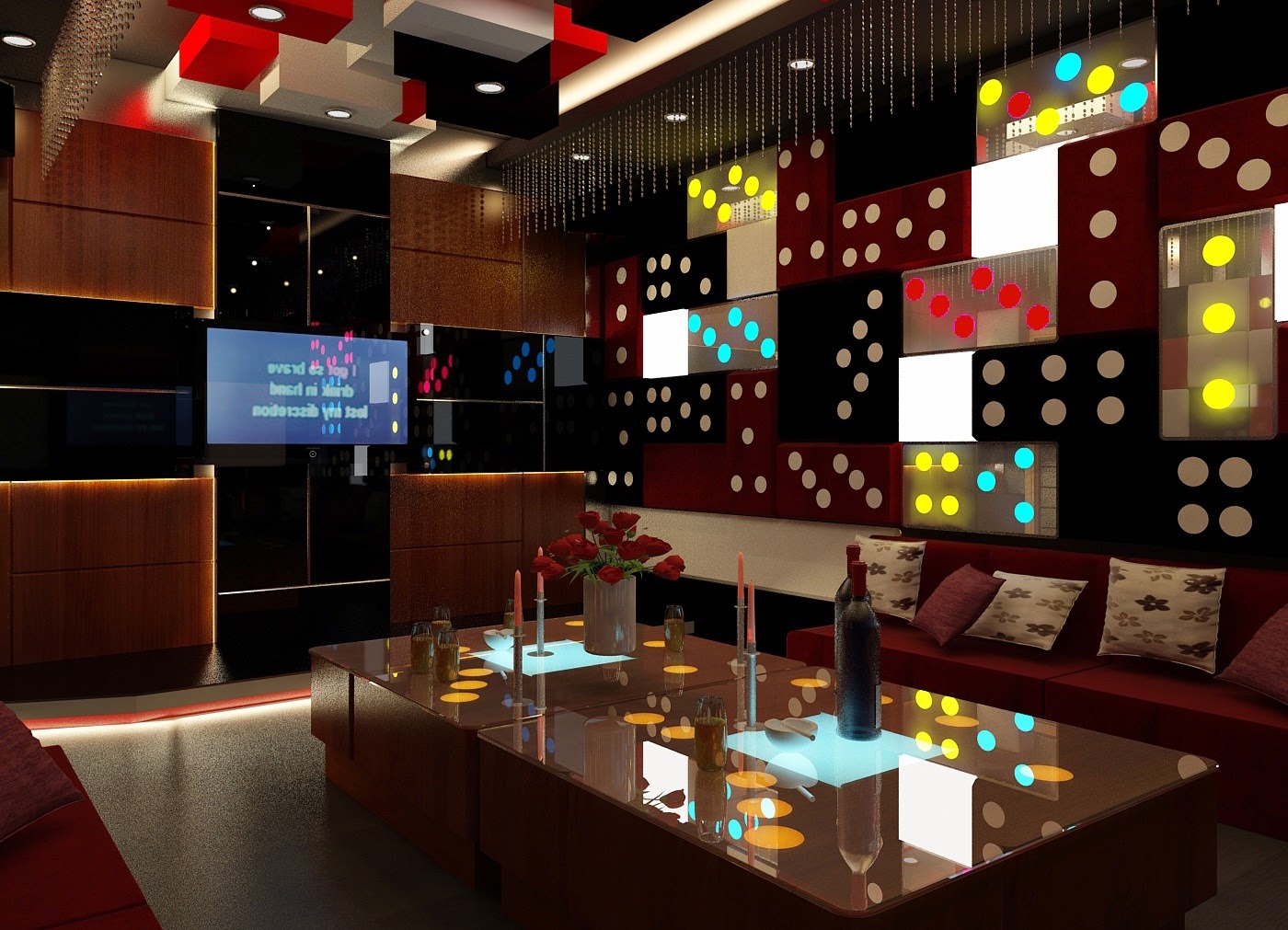 Không gian hiện đại của karaoke Nnice Nguyễn Thị Minh Khai