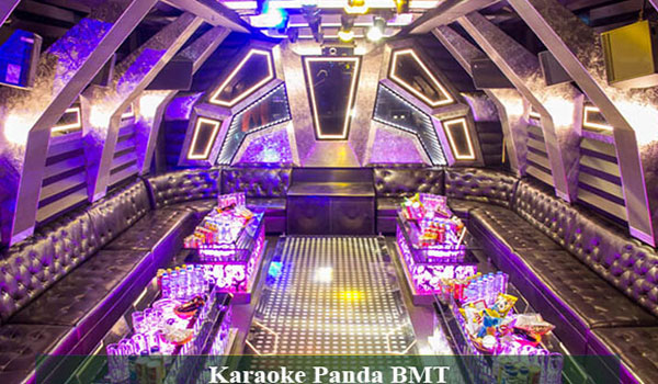 Không gian ngập tràn màu sắc của karaoke Panda tại Buôn Mê Thuột
