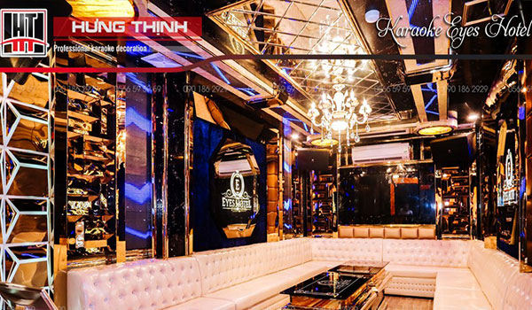 Quán karaoke Eyes Quận 1 quy mô 14 phòng