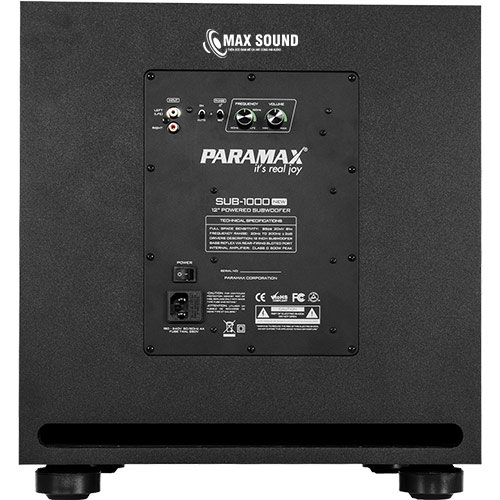 Model sub Paramax 1000 phối ghép dễ dàng với các thiết bị khác