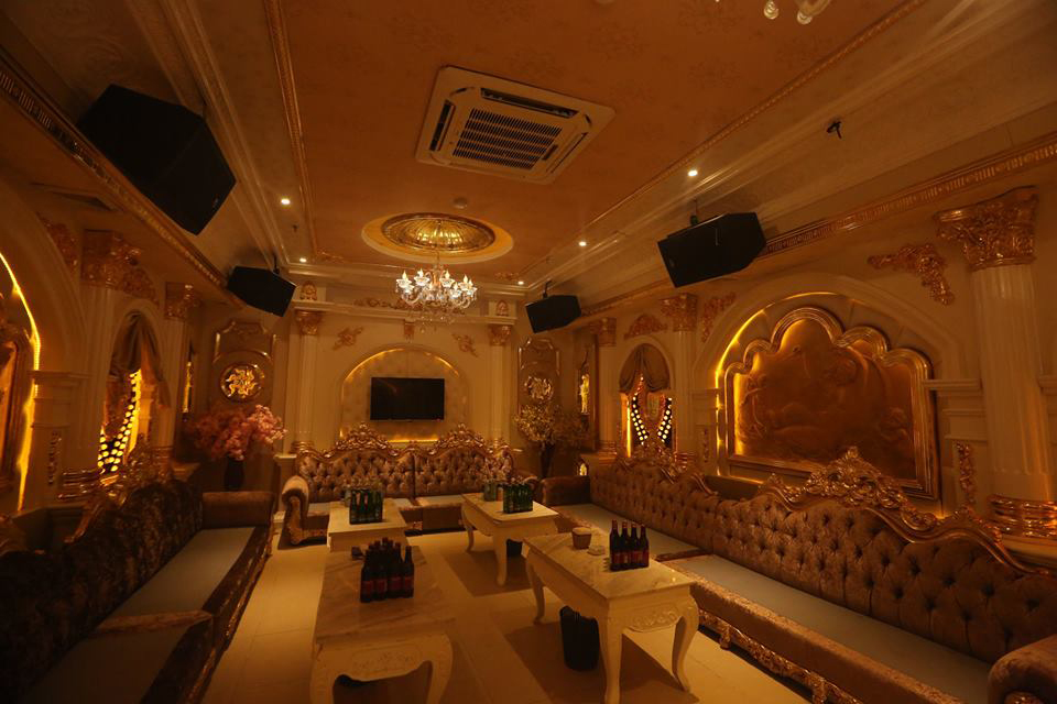 Không gian nội thất của karaoke Lan Anh Club