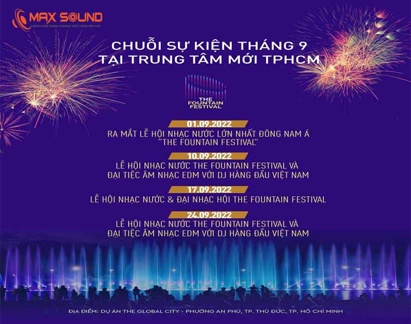 Lễ Hội nhạc nước The Fountain Festival