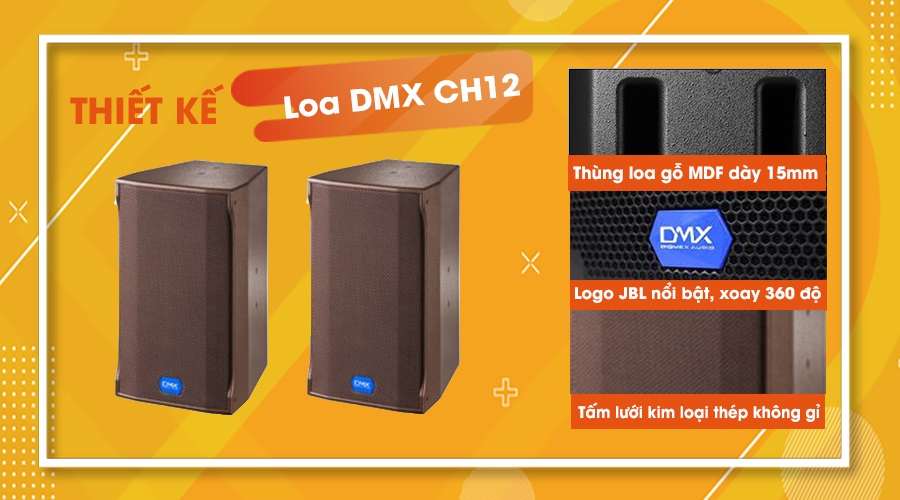 Thiết kế loa DMX CH12