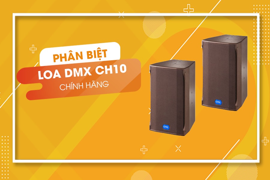 Loa DMX CH10 chính hãng