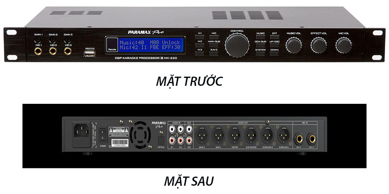 Vang số Paramax Mx 220