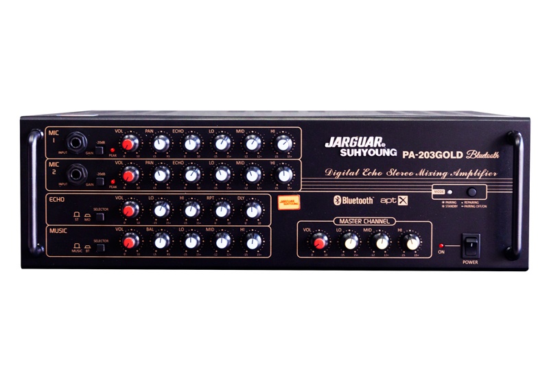 Amply Jarguar PA-203 Gold Bluetooth chính hãng