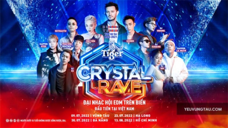 i lễ hội âm nhạc EDM Crystal Rave
