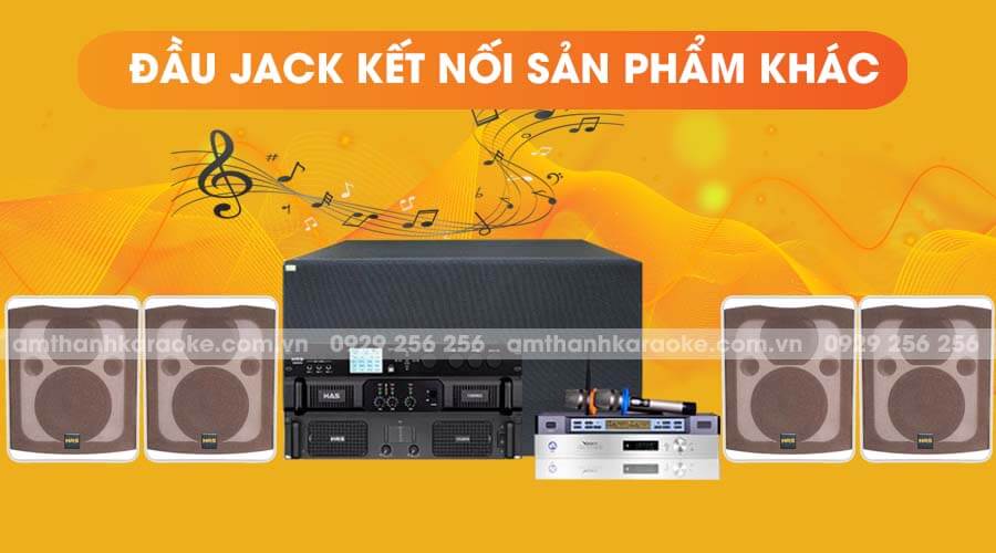 Loa HAS HK-108 dễ dàng kết nối