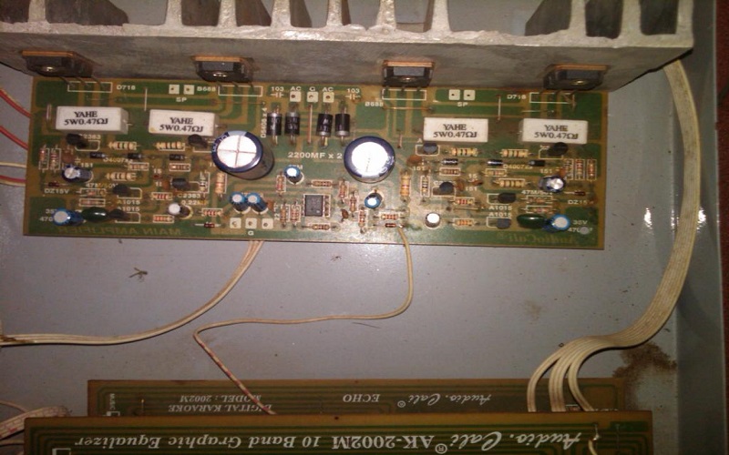 Nguyên nhân xảy ra amply bị nghẹt tiếng