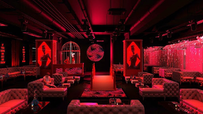 Không gian phòng hát tại for you karaoke lounge