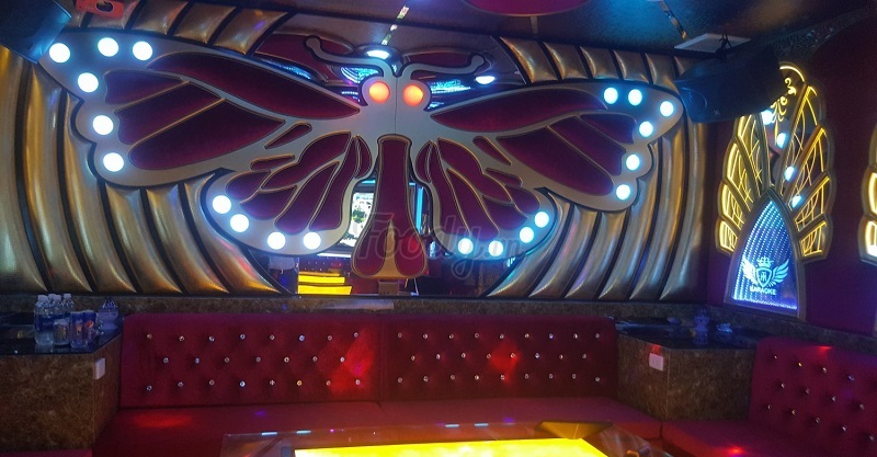 Không gian sang trọng tại Karaoke Mi Thứ