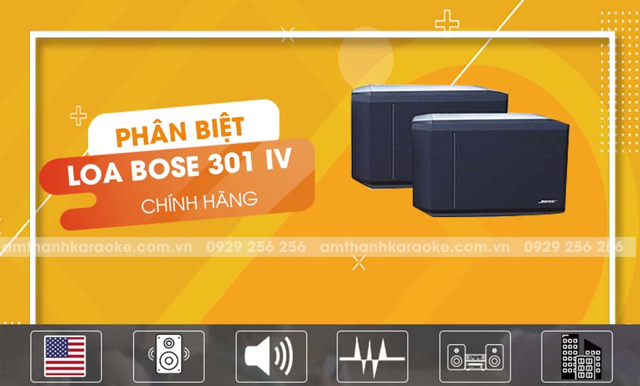 Loa Bose 301 Series IV chính hãng