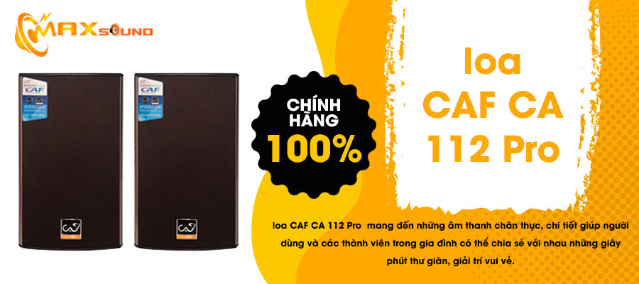 Loa CAF CA-112 Pro chính hãng