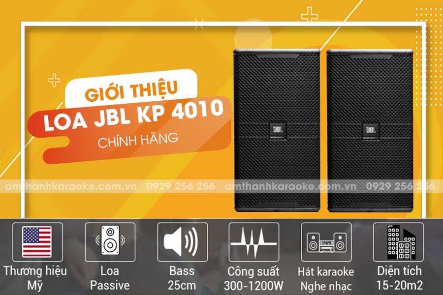 Loa karaoke JBL KP 4010