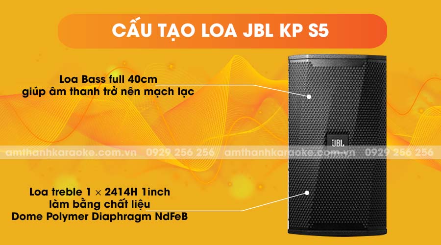 Cấu tạo loa JBL KPS5 Cấu tạo loa JBL KPS5