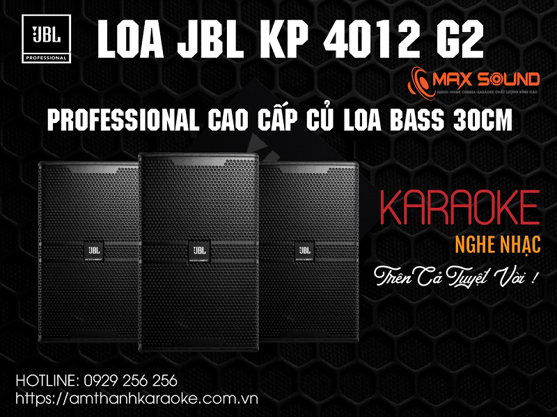 Loa karaoke JBL KP 4012 G2