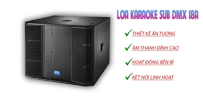 Loa karaoke Sub DMX 18A