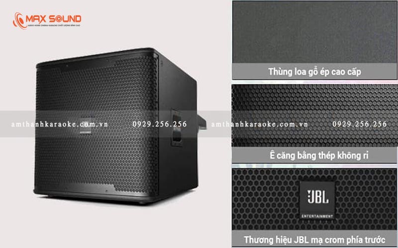 Loa sub JBL KP 6018S với thiết kế sang trọng Loa sub JBL KP 6018S với thiết kế sang trọng