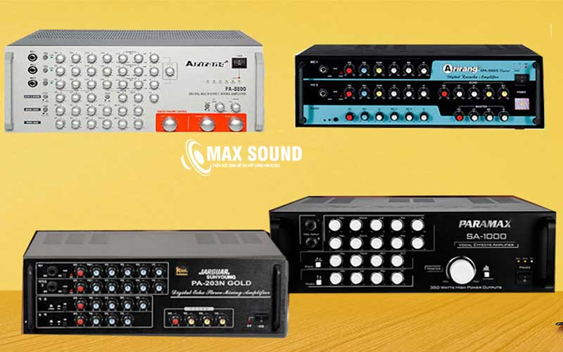 Max Sound chuyên phân phối amply chất lượng
