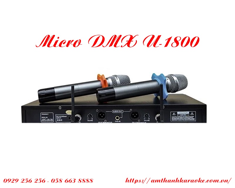 Micro không dây U-1800 DMX