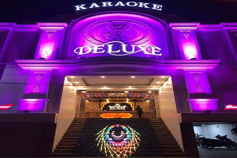 Thiết kế mặt tiền quán karaoke Deluxe Hải Phòng Thiết kế mặt tiền quán karaoke Deluxe Hải Phòng