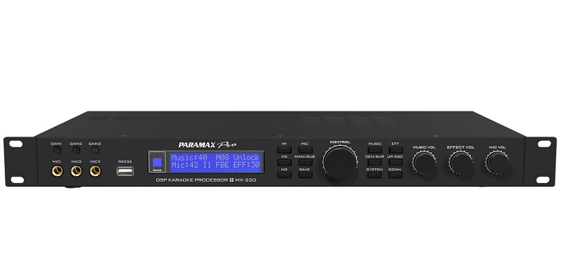 Vang số karaoke Paramax Mx 220